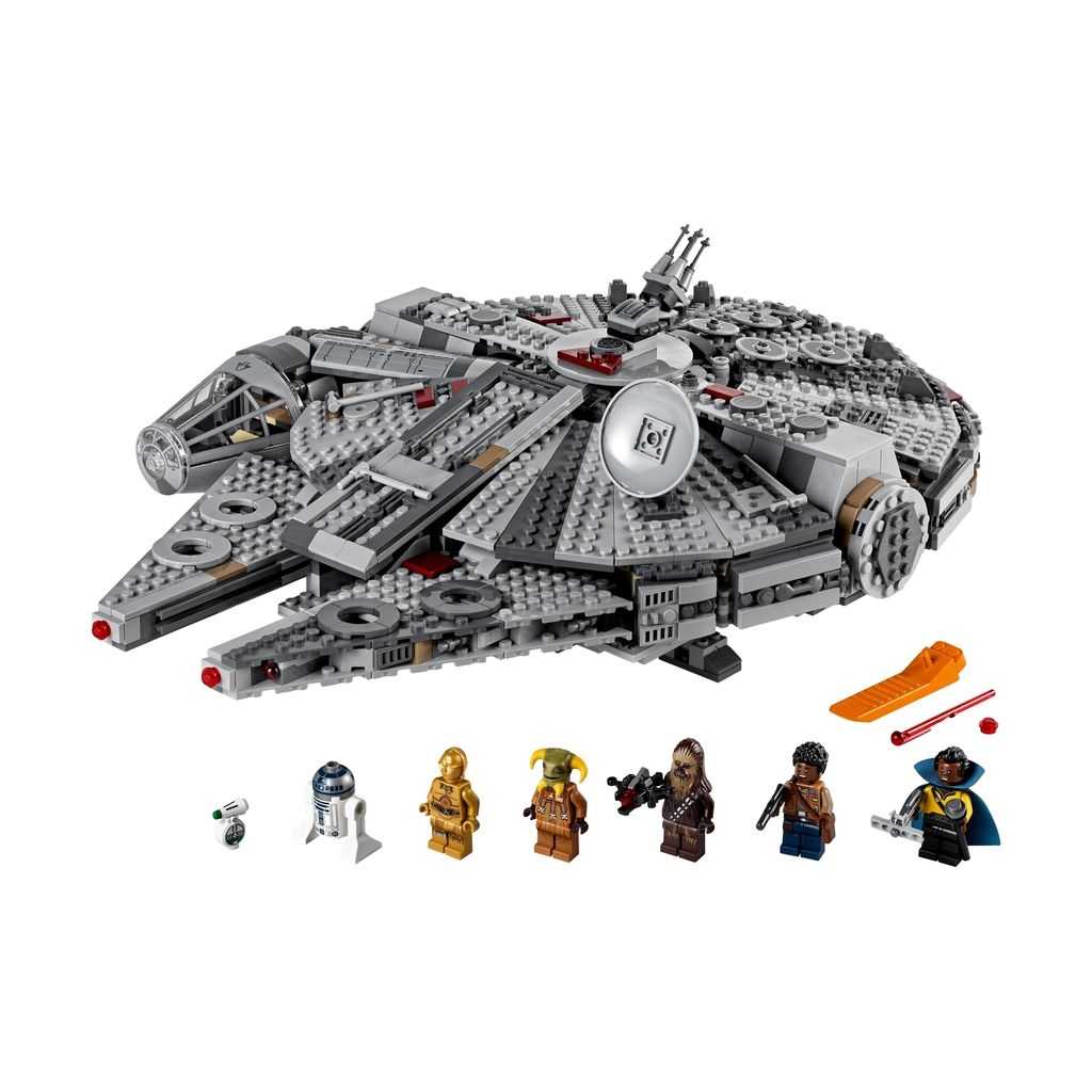 Star Wars Lego Halcón Milenario Edades 9+ # 75257 Artículo 1353 Piezas | GUK-817345